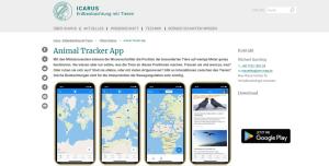 Cover: Animal Tracker App | Tiersensoren – Max-Planck-Gesellschaft