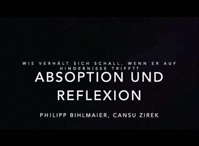 Cover: Erklärvideo: Reflexion und Absorption von Schall