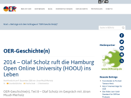 Cover: OER-Geschichte(n) Archive | OERinfo – Informationsstelle OER