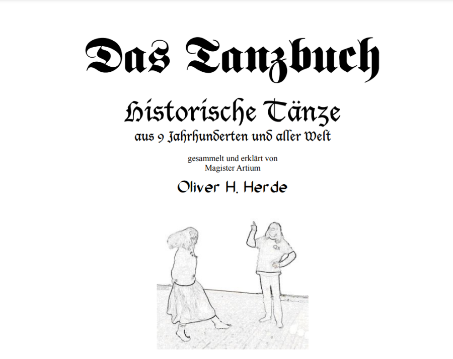 Cover: Das Tanzbuch: Historische Tänze aus neun Jahrhunderten und aller Welt