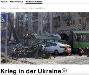 Cover: Krieg in der Ukraine | bpb.de
