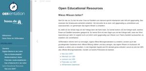 Cover: Open Educational Resources · OERientation