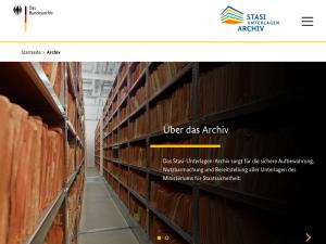 Cover: Archiv - Stasi-Unterlagen-Archiv