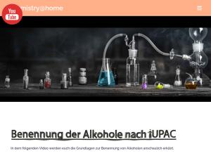 Cover: Alkohole Nach IUPAC