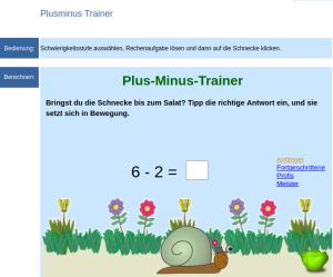 Cover: Plusminus Trainer - Mathe bei mathetools.de