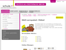 Cover: DAZ-Lernpaket | Möbel 