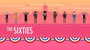 Cover: The 1960s in America: Crash Course US History #40