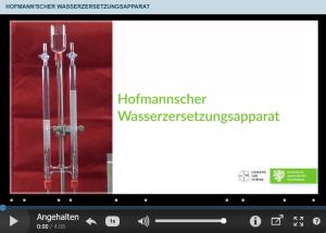 Cover: Hofmann'scher Wasserzersetzungsapparat 