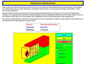 Cover: Gleichstrom-Elektromotor