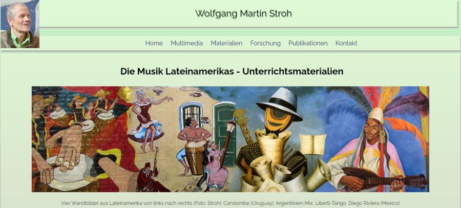 Cover: Wolfgang Martin Stroh: Die Musik Lateinamerikas - Unterrichtsmaterialien