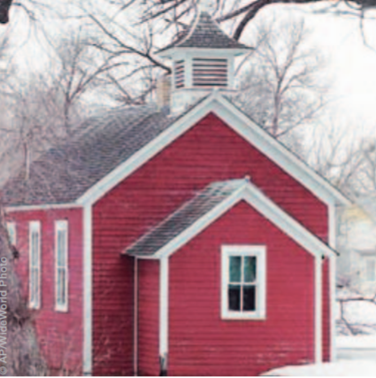 Cover: One-room Schools in the US | The Little Red Schoolhouse