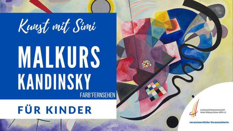 Cover: Kinder Kunstkurs |Malen wie Kandinsky | Abstrakte Kunst