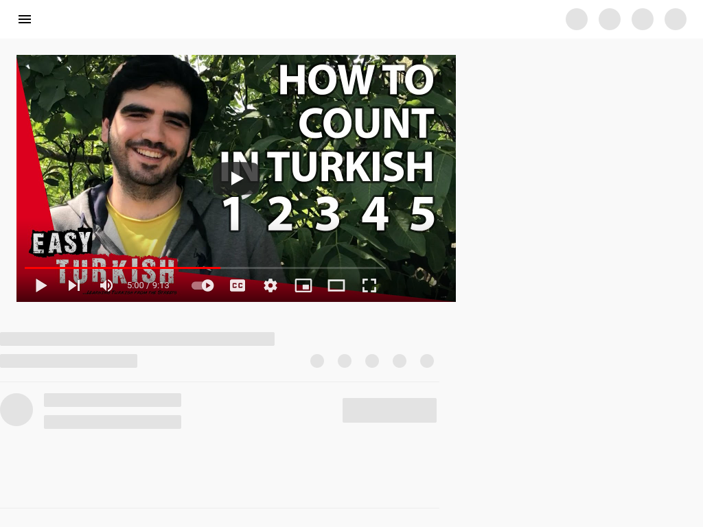 Cover: Numbers in Turkish | Super Easy Turkish 10 - YouTube