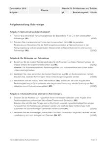 Cover: Schriftliche Abituraufgaben Niedersachsen 2019 Chemie Kurs auf grundlegendem Anforderungsniveau (gA) Aufgabe 1