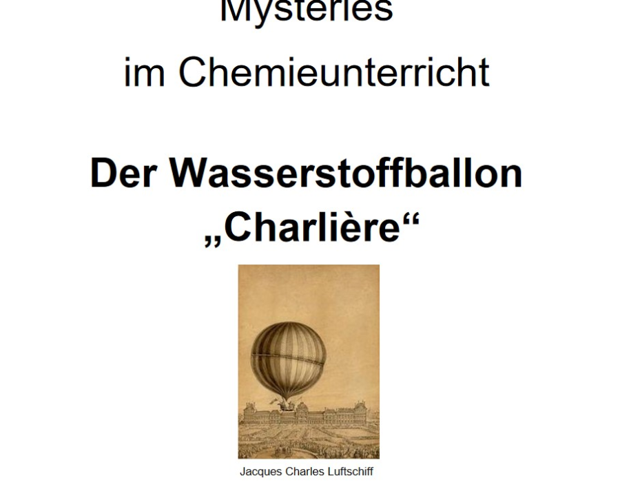 Cover: Mystery: Der Wasserstoffballon 
