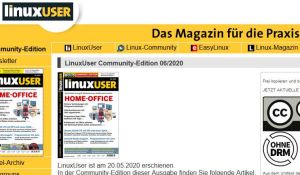 Cover: Magazin: LinuxUser