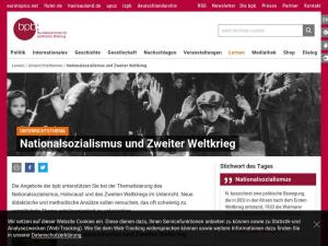 Cover: Nationalsozialismus und Zweiter Weltkrieg
