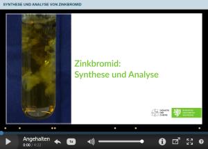 Cover: Synthese und Analyse von Zinkbromid 