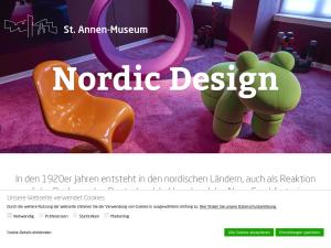 Cover: Nordic Design | St. Annen-Museum | Die Lübecker Museen