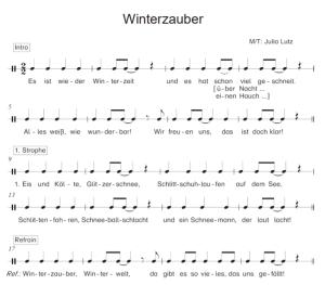 Cover: Winterzauber - Sprechstück