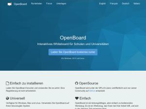 Cover: OpenBoard, das beste interaktive Whiteboard fÃ¼r Schulen und UniversitÃ¤ten