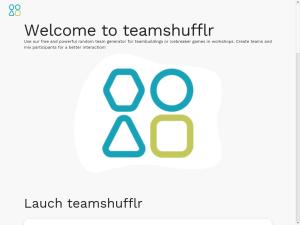 Cover: teamshufflr - Easily create and mix teams! - Gruppen erstellen