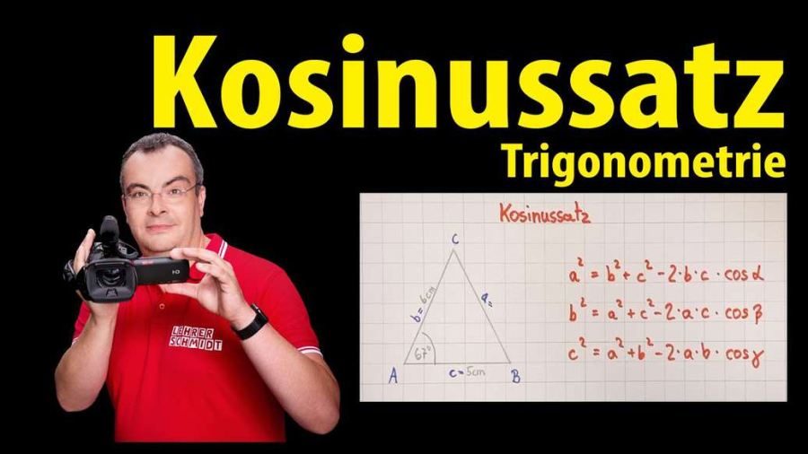 Cover: Kosinussatz - einfach erklärt | Lehrerschmidt