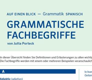 Cover: Grammatische Fachbegriffe | Pons
