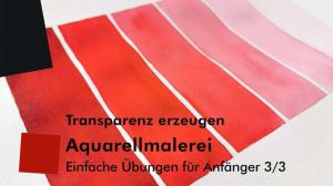 Cover: Aquarellmalerei – Einfache Übungen für Anfänger 3/3