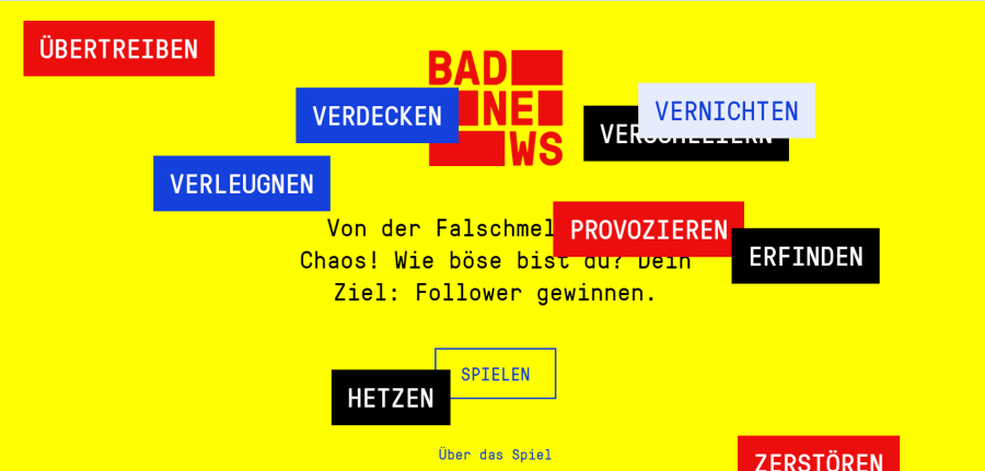 Cover: Bad News - Das Spiel zum Thema Desinformation