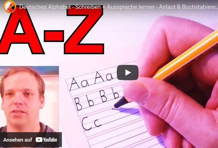 Cover: Das Alphabet  - Schreiben und Aussprache lernen | Alina Sonnenschein