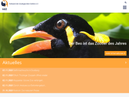 Cover: Zoologische Gärten | Verband der Zoologischen Gärten e.V.