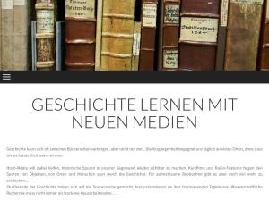 Cover: Geschichte lernen mit neuen Medien - Histo-Media.com