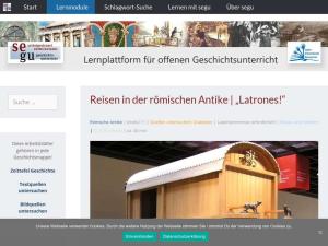 Cover: Reisen in der römischen Antike | „Latrones!