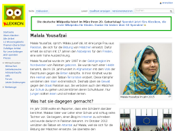 Cover: Malala Yousafzai 