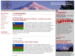 Cover: Ñuke Mapu | Centro de Documentación Mapuche