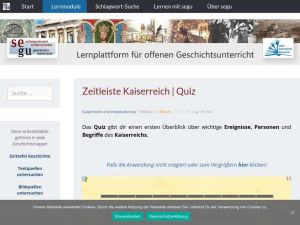 Cover: Zeitleiste Kaiserreich | Quiz

