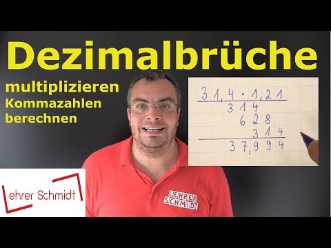 Cover: Dezimalbruch multiplizieren | Kommazahlen multiplizieren - einfach erklärt | Lehrerschmidt - YouTube