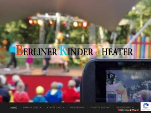 Cover: BERLINER KINDERTHEATER