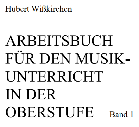 Cover: Arbeitsbuch für den Musikunterricht in der Oberstufe: Ametrische Musik