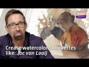 Cover: Watercolor Tutorial | How to create a silhouette painting | Rijksmuseum