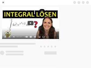 Cover: Bestimmtes INTEGRAL berechnen SUBSTITUTION – Integration e Funktion - YouTube