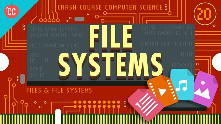 Cover: Files & File Systems: Crash Course Computer Science #20