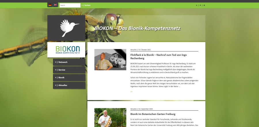 Cover: BIOKON – Das Bionik-Kompetenznetz