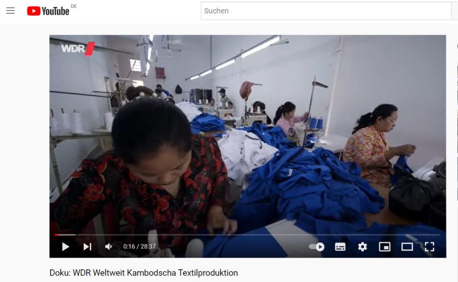 Cover: Doku: Kambodscha Textilproduktion WDR Weltweit 