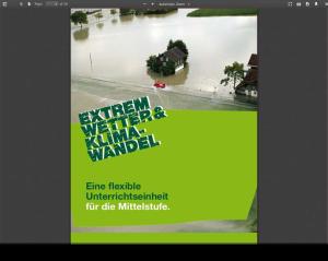 Cover: Extremwetter & Klimawandel