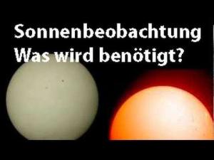 Cover: Sonnenbeobachtung - Was wird benötigt? (German)