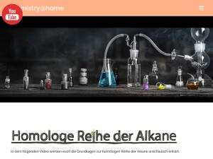 Cover: Die Homologe Reihe der Alkane