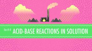 Cover: Acid-Base Reactions in Solution: Crash Course Chemistry #8