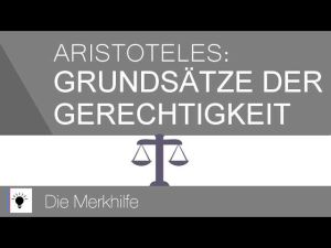 Cover: Aristoteles: Grundsätze der Gerechtigkeit 